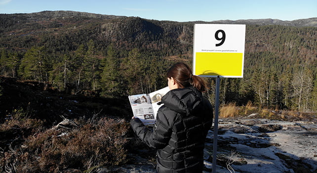 Selvbetjent visningskonsept på Rytterspranget